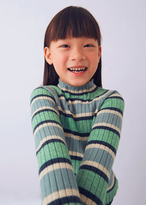 Ribbed Mockneck Pant Set