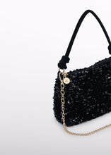 Load image into Gallery viewer, Black Sequin Bag

