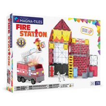 Load image into Gallery viewer, Magna Tiles Fire Station
