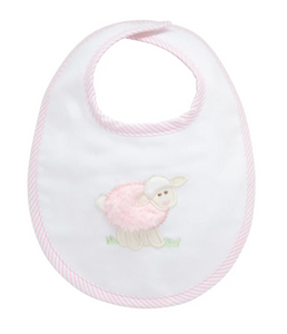 Blue Lamb Bib
