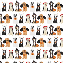 Load image into Gallery viewer, Halloween Pups Parker Zip Footie/Coverall
