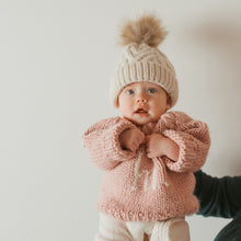 Load image into Gallery viewer, hi. Crew Neck Rosy Sweater

