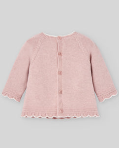 Powder Pink Regalo Cashmere Blend Knit Set