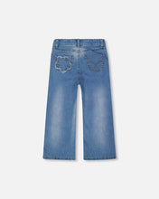 Load image into Gallery viewer, Wide Leg Stretch Denim
