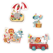 Load image into Gallery viewer, Pippa&#39;s Roadtrip Figure Puzzle
