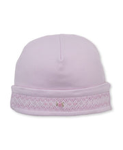 Load image into Gallery viewer, Hand Smocked Pink Hat
