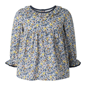 Floral Blouse Legging Set
