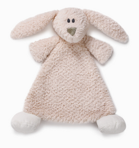 Demdaco Belina Bunny Rattle Blankie