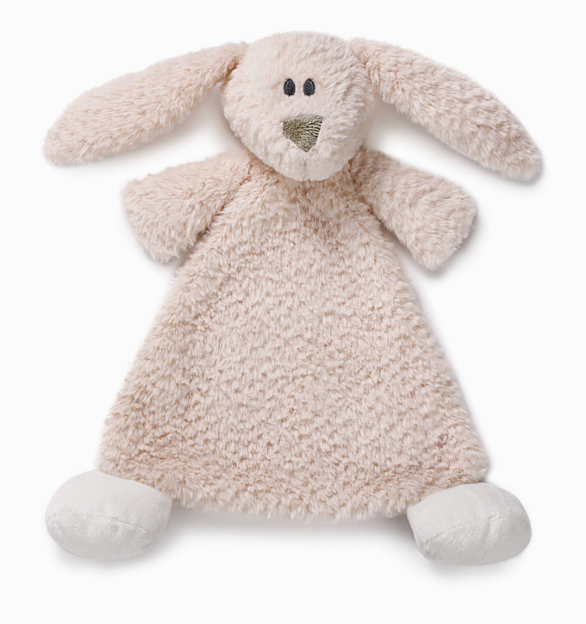 Demdaco Belina Bunny Rattle Blankie