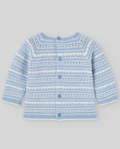 Chalk Blue Cashmere Blend Knit Set