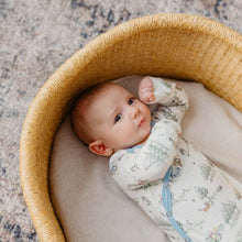 Load image into Gallery viewer, Newborn Knotted Gown - Hundred Acre Wood

