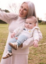 Load image into Gallery viewer, Baby Three Piece Dino Hoodie Set
