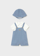 Load image into Gallery viewer, Blue Romper Set
