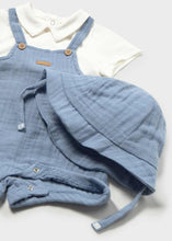 Load image into Gallery viewer, Blue Romper Set
