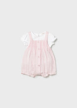 Load image into Gallery viewer, Baby Rose Romper Set
