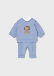 Dream Blue Puppy Pant Set