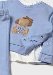 Dream Blue Puppy Pant Set
