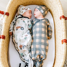Load image into Gallery viewer, Newborn Knotted Gown - Jo
