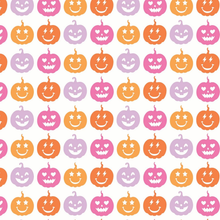 Load image into Gallery viewer, Parker Girls' Zipper Pajama - Preppy Pumpkins Bright

