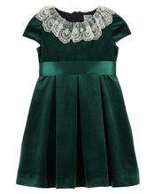 Load image into Gallery viewer, Green Deluxe Velvet Dress
