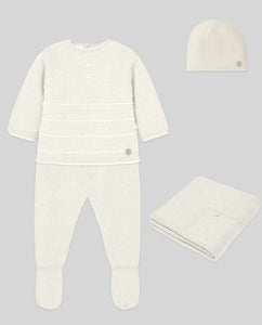 Cream Cashmere Blend Take Home Set