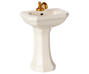 Bathroom Sink, Mouse- Off White