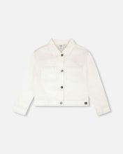 Load image into Gallery viewer, White Denim Jacket
