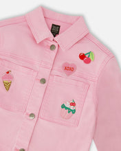 Load image into Gallery viewer, Pink Denim Jacket
