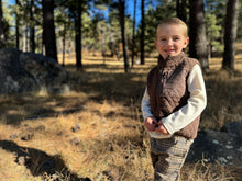 Load image into Gallery viewer, Hunter Quilted Brown Vest
