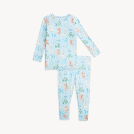 Blue Party Animals Glow in the Dark Modal Pjs