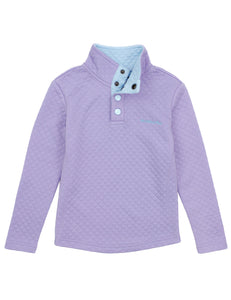 Social Pullover in Purple