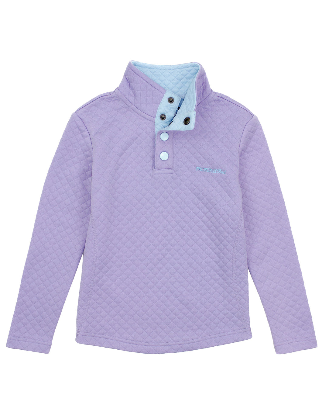 Social Pullover in Purple