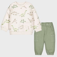 Load image into Gallery viewer, Green Dino Jogger Set
