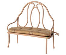 Load image into Gallery viewer, Dark Powder Mini Vintage Bench
