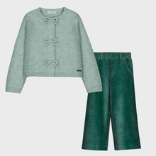 Load image into Gallery viewer, Girl Corduroy Pants and Sweater Set
