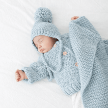 Load image into Gallery viewer, Surf Garter Stitch Cardigan Sweater
