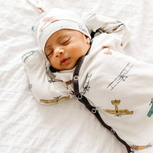 Load image into Gallery viewer, Newborn Knotted Gown - Ace
