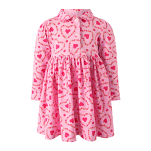 Load image into Gallery viewer, Floral Heart Jersey Dress
