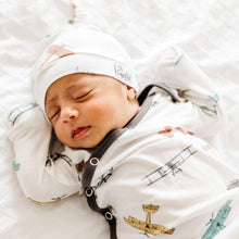 Load image into Gallery viewer, Newborn Knotted Gown - Ace
