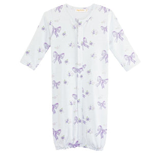Lavender Bows Convertible Gown