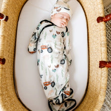 Load image into Gallery viewer, Newborn Knotted Gown - Jo
