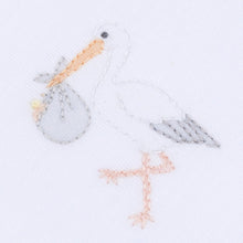Load image into Gallery viewer, Vintage Stork Newborn Convertible Gown
