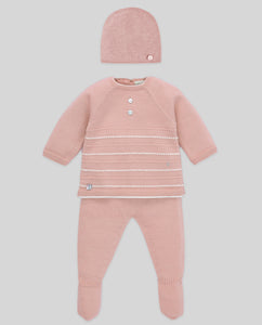 Powder Pink Cashmere Blend Take Home Set