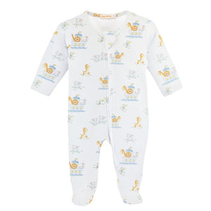 Noah's Ark Zip Footie