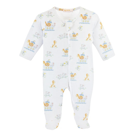 Noah's Ark Zip Footie