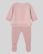 Load image into Gallery viewer, Powder Pink Regalo Cashmere Blend Knit Set

