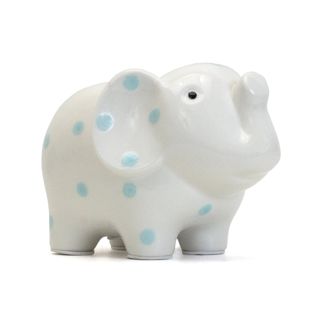 Elephant Blue Polka Dot Bank