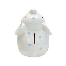 Load image into Gallery viewer, Elephant Blue Polka Dot Bank
