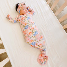 Load image into Gallery viewer, Newborn Knotted Gown - Penelope
