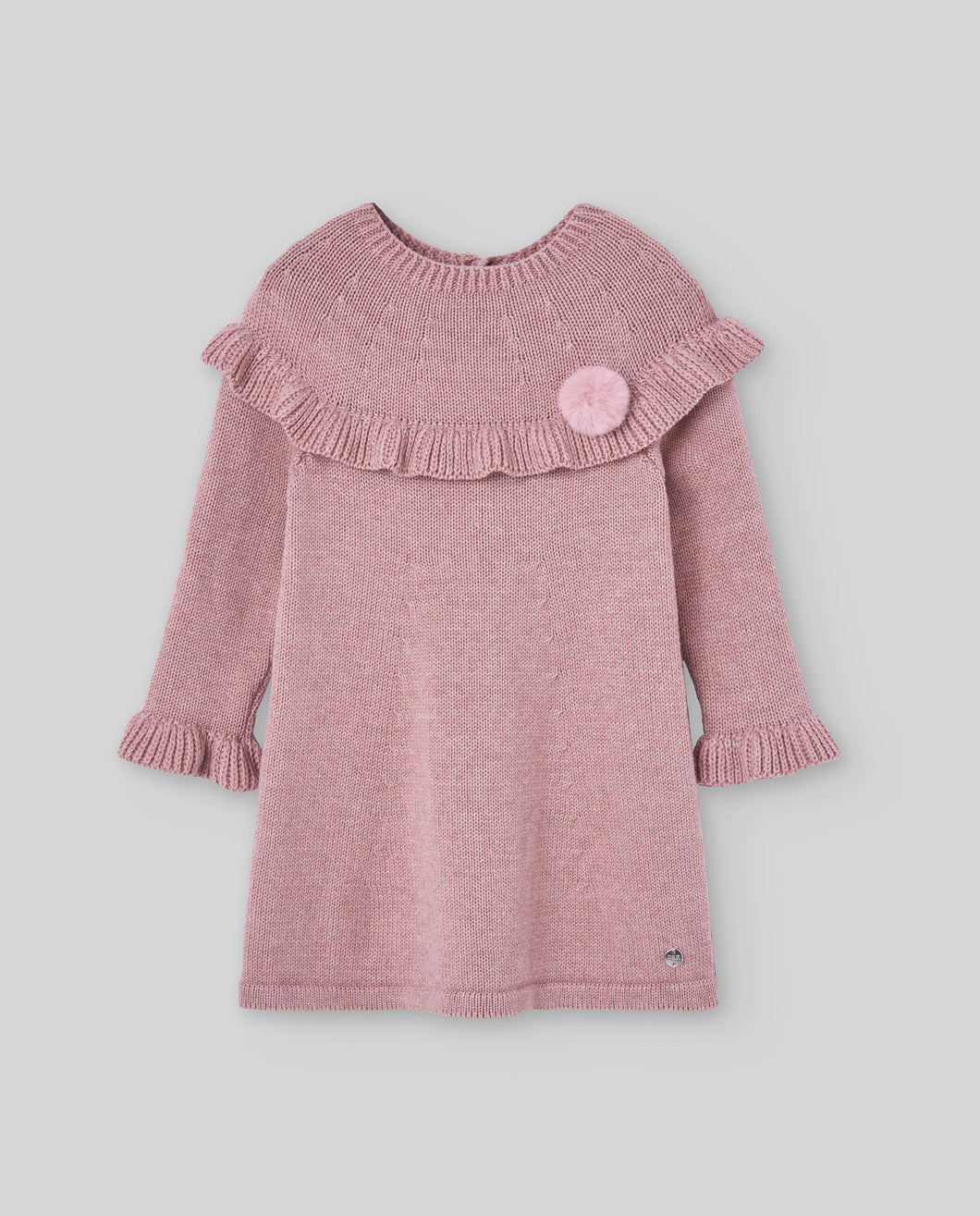 Cashmere Blend 'Setitas' Ballet Pink Knit Dress